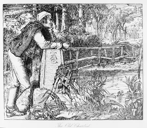The Old Chartist, gravert av Sandys, 1909